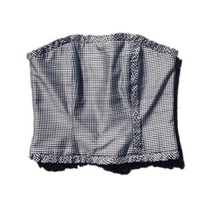 ⭐️ 🍒 Kay Unger gingham bustier top